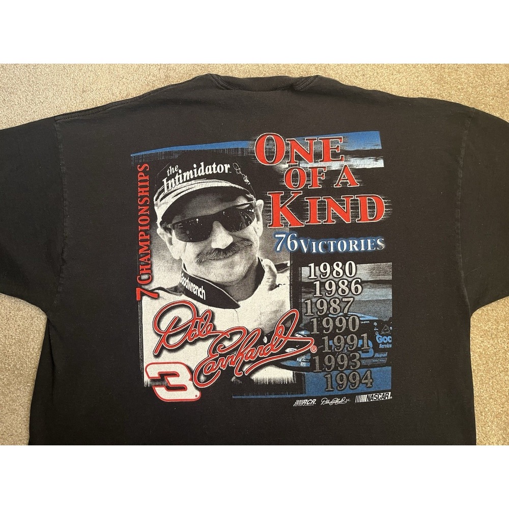 Vintage Dale Earnhardt T Shirt One Of A Kind Competitors View Short Sleeve XXL - Picture 13 of 16